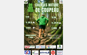 Ouverture des inscriptions &quot;Courses Nature de Coupeau&quot; !