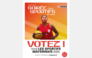 Soirée des sportifs Mayennais de l'année 2025 !
