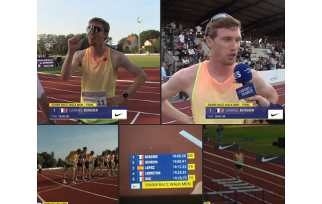 RECORD DE FRANCE DU 5 000M MARCHE !!!